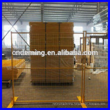 galvanized and PVC, PE coated welded wire mesh infilling temporary fence